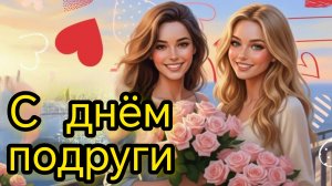 Про нашу дружбу. С днём подруги. Шикарная музыкальная открытка.