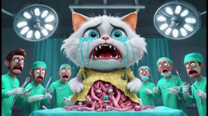 🍦🐛 МОРОЖЕНОЕ С ЧЕРВЯМИ ОЧЕНЬ БОЛЕЕТ КОТИКА!🤮🐱 #милыйкот #любитель кошек #aicat