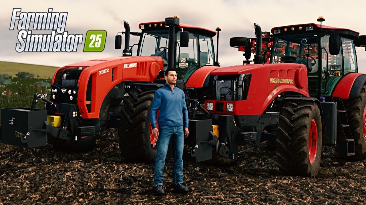 Поле Трактор  Relax Music / Farming Simulator 25 🐄🌻🌽