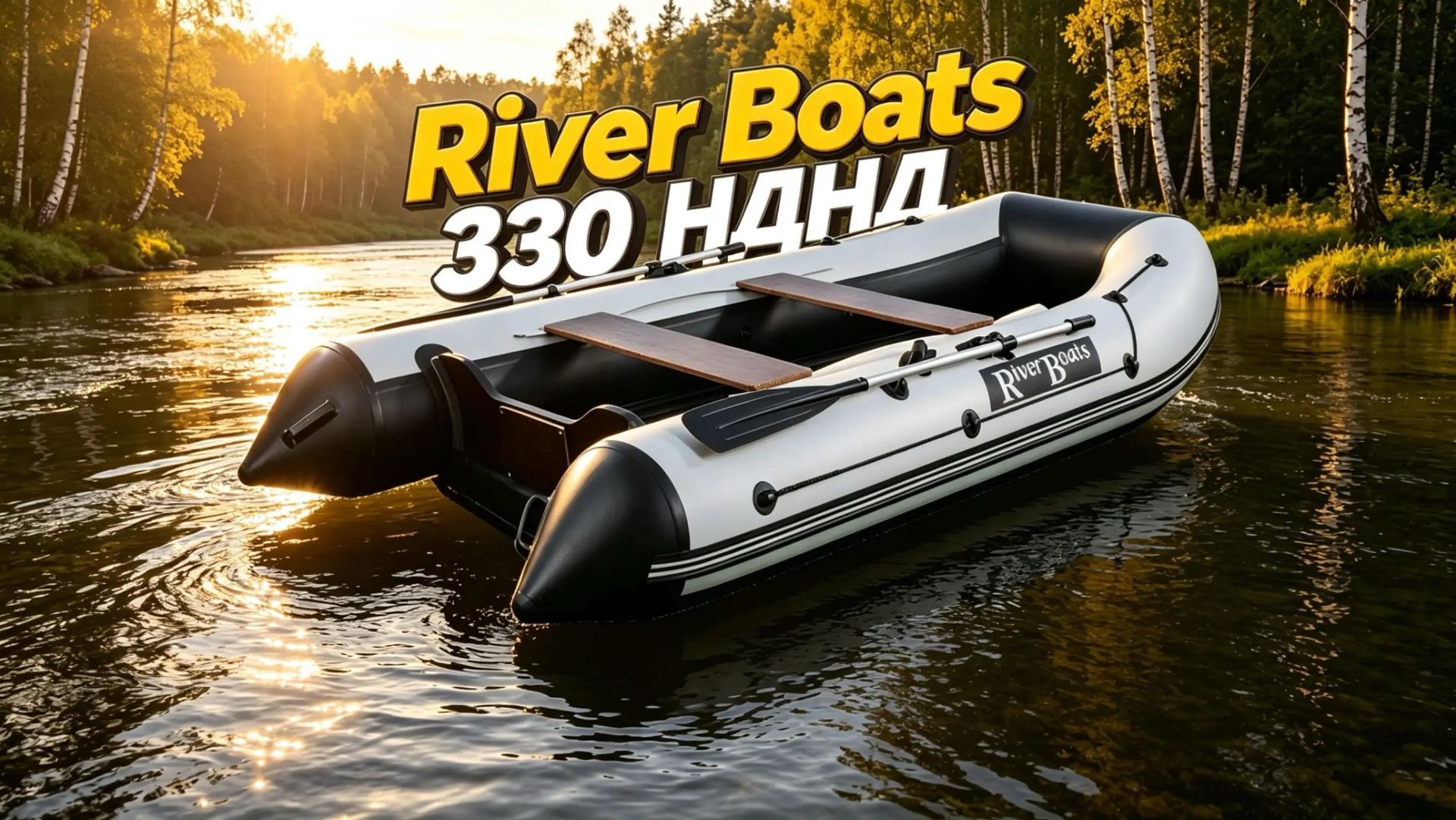 🚤Лодка RiverBoats RB 330 НДНД