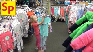 Детский шоппинг в Carter's, меряем куртки, показ одежды