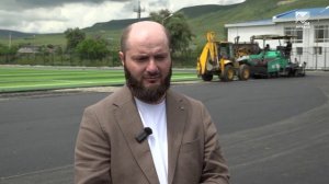 В Учкекене продолжается реконструкция стадиона «Малый Карачай»