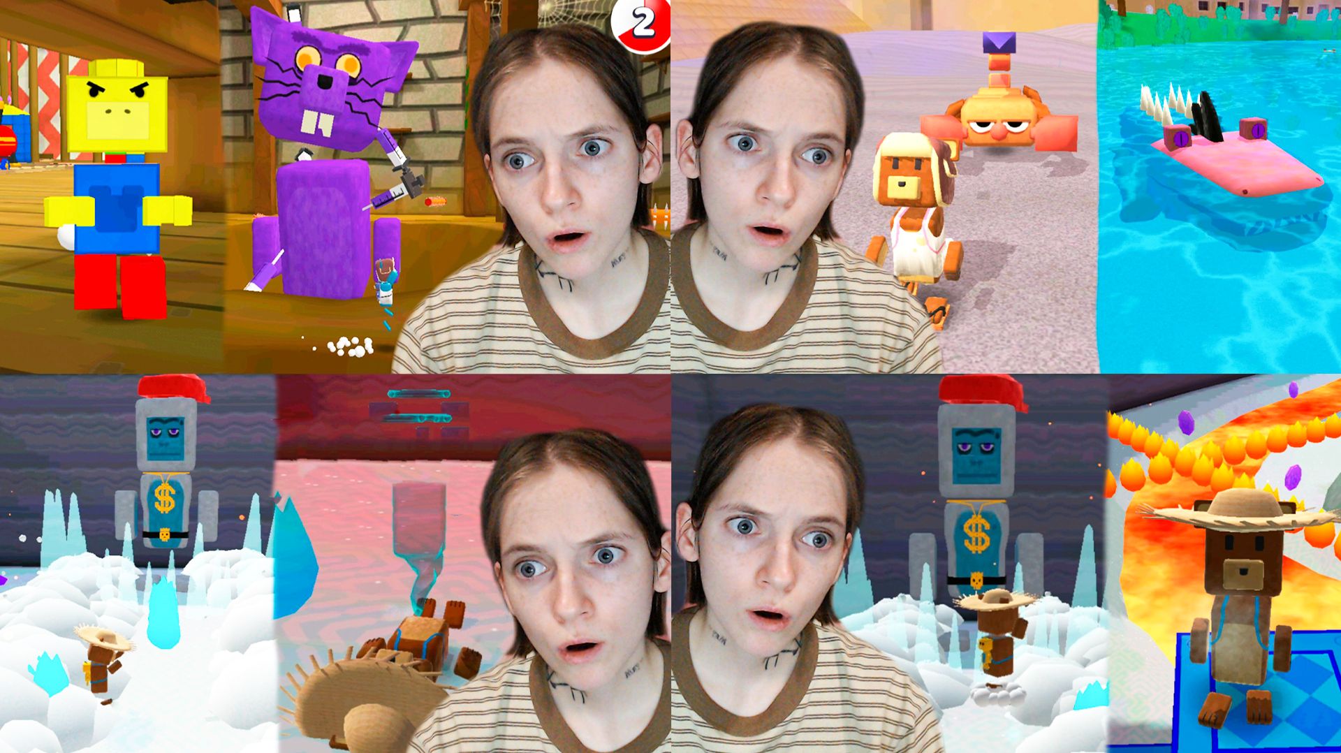 ПРОХОЖДЕНИЕ ВСЕХ ХАРДКОРОВ в Super Bear Adventure