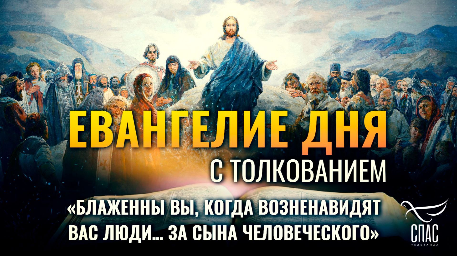 «Блаженны вы, когда возненавидят вас люди и когда отлучат вас… за Сына Человеческого» / Евангелие дня