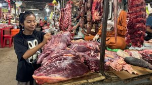 На рынке покупаем продукты и готовим вкусную тушеную говядину — наслаждайтесь деревенской жизнью