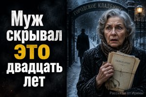 После похорон я узнала тайну мужа