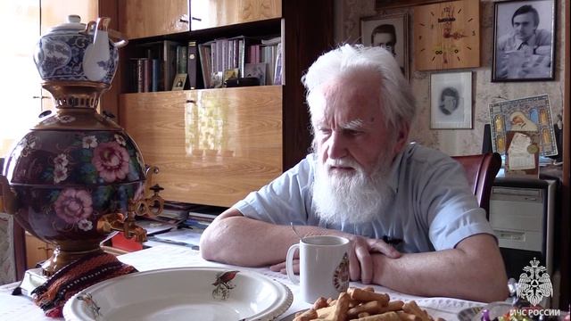 Фильм, посвященный 100-летию почетного ветерана пожарной охраны города на Неве, Леониду Исаченко
