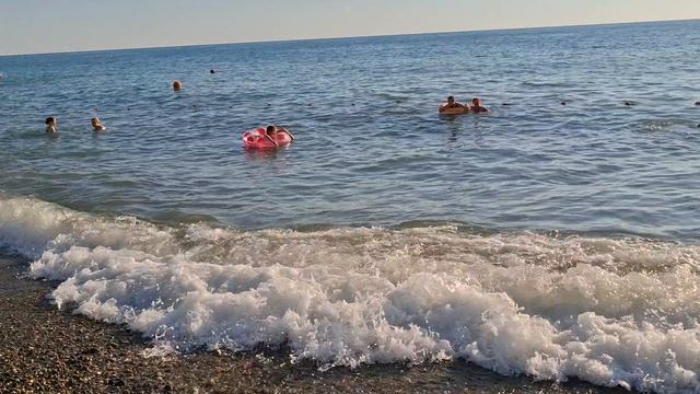 Плаваем в море. Сочи. 30.07.2026