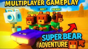 Играю В Игру Sba С Создателем Костюма С Капюшоном Ekg Super Bear Adventure/Приключения Супер Беар