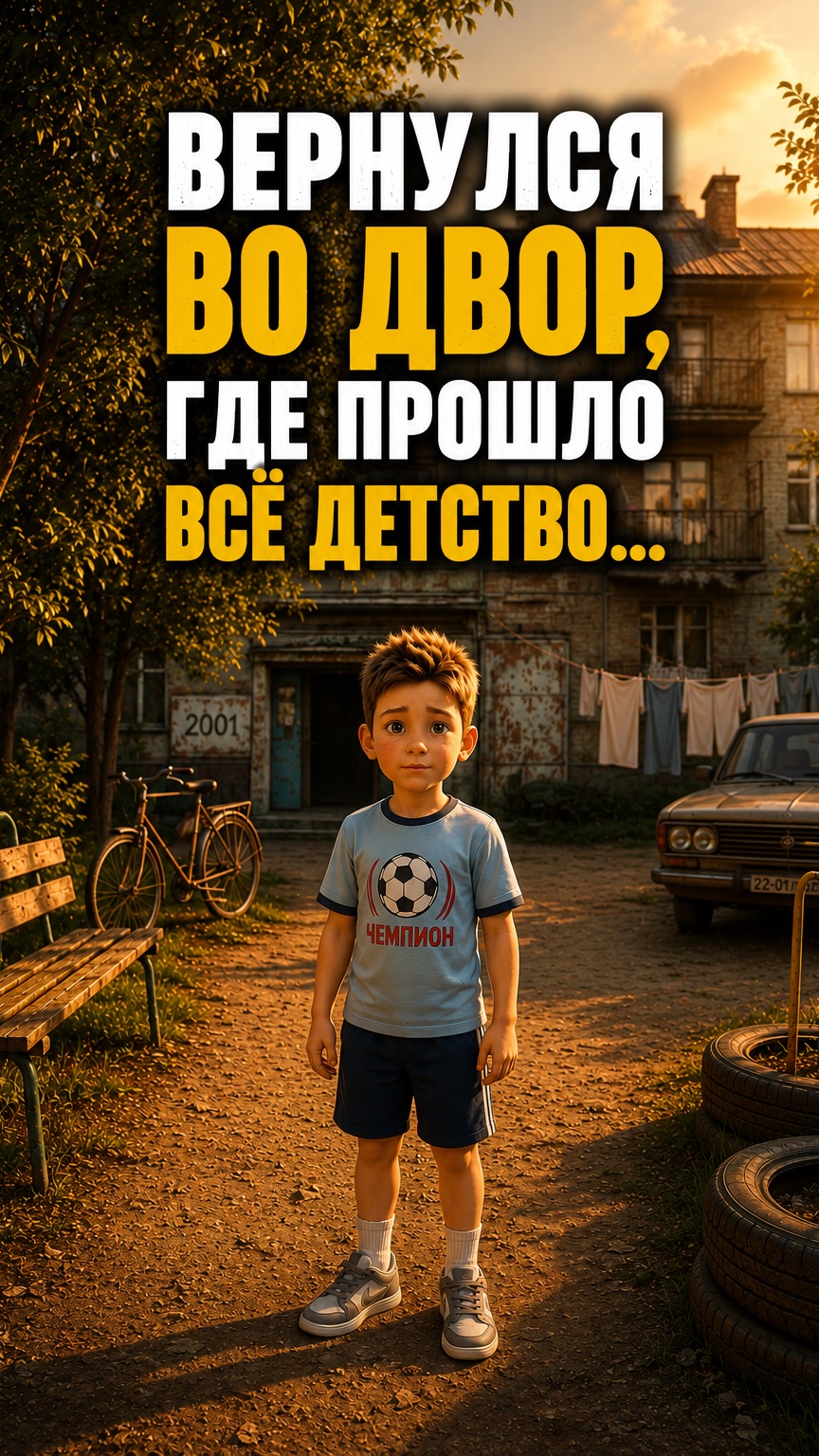 Вернулся во двор где прошло детство