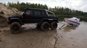 Катер, спуск на воду и обзор