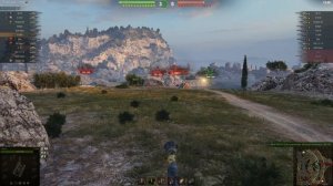 Мир танков. Полигон. Бой на T110E4. Взял 3К урона.