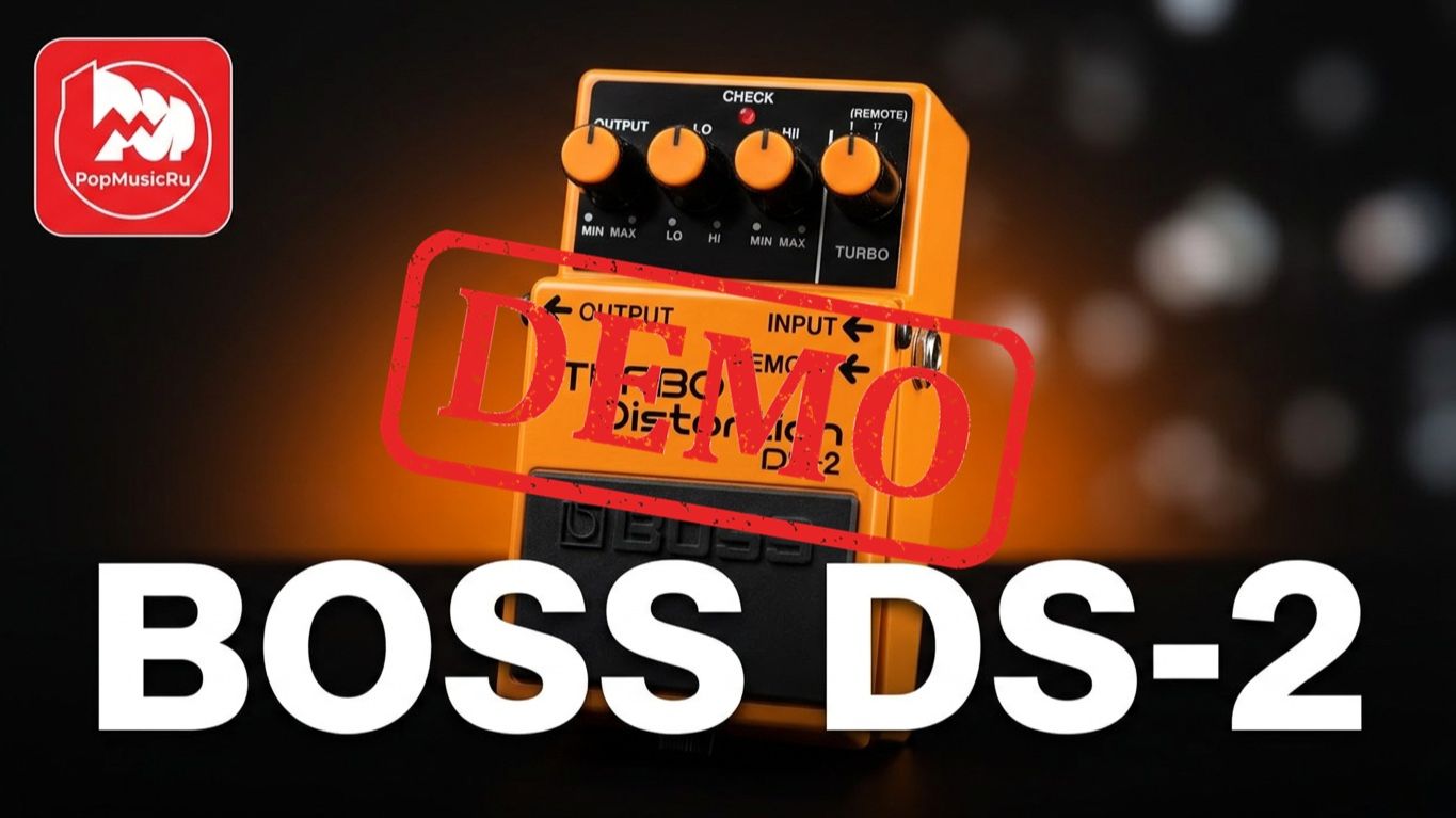 Гитарный эффект BOSS DS-2: демо