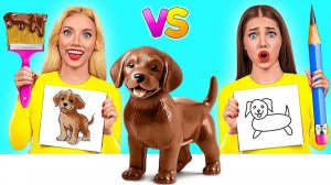 Кто Лучше Нарисует Предмет, Получит Его # Битвы с Едой