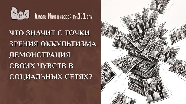 Что значит с точки зрения оккультизма демонстрация своих чувств в социальных сетях?