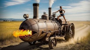 Самые мощные паровые грузовики. Первопроходцы, заложившие основу тяжелых перевозок