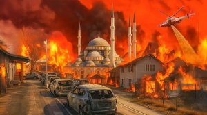 Лесные пожары в Турции❗ В Анталье и Мугле горит более 800 гектаров❗ Эвакуировано более 700 жителей❗