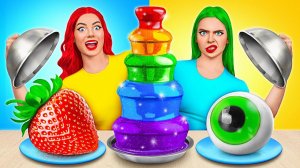 Шоколадный Фонтан Челлендж _ Битвы с Едой