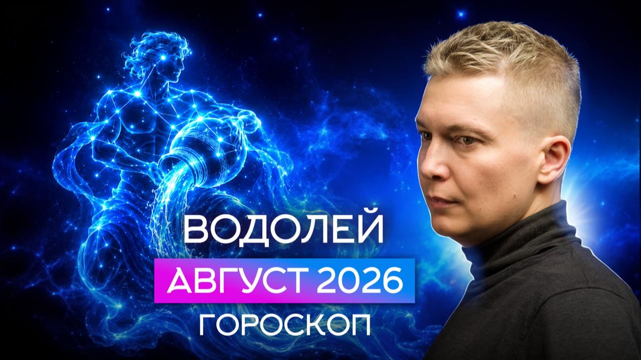 Водолей Август 2026. Душевный гороскоп Павел Чудинов