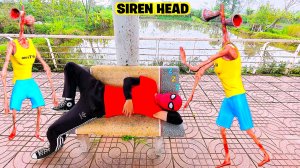 📢 СИРЕНОГОЛОВЫЙ 📢 против ЧЕЛОВЕКА - ПАУКА. Кто круче? SIREN HEAD - АТАКУЕТ.