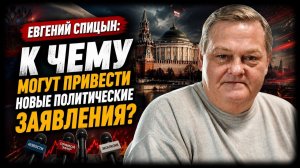 Спицын; к чему могут привести новые политические заявления?