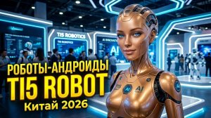 Роботы андроиды TiS Robot из Китая возможности и применение в бизнесе в 2026 году #андроид #роботы