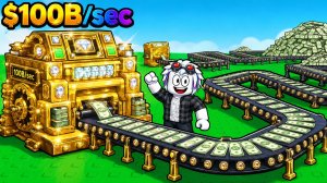 Я СТАЛ ТРИЛЛИОНЕРОМ ПЕЧАТАЯ ДЕНЬГИ НА ПРИНТЕРЕ В РОБЛОКСЕ! ROBLOX Money Printer Tycoon