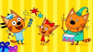 Три Кота|мультик|игра|кафе #трикота #длядетей