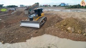 Строительство, засыпка водного канала, дороги на озере, высотные съёмки