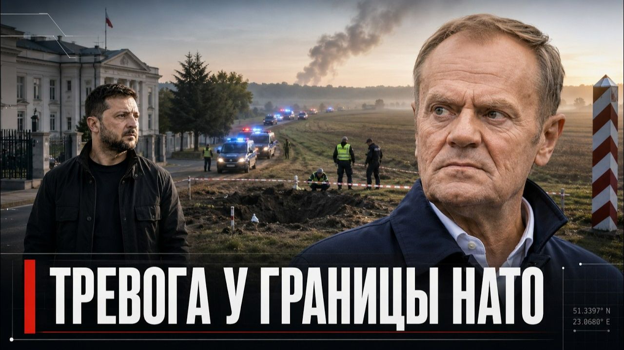 Обломки упали в Польше: насколько близко новая волна ударов подошла к границе НАТО?