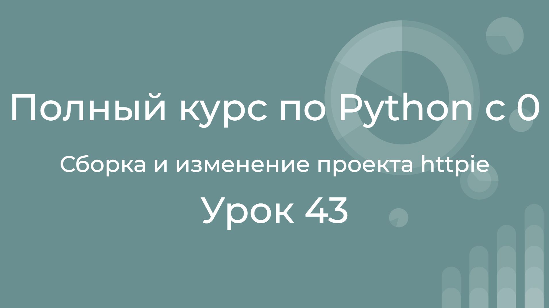Полный курс по python с нуля