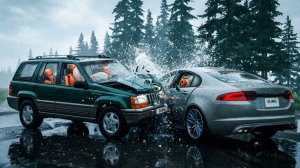 🚗💥 BeamNG.drive: опасное вождение и реалистичные аварии! #4| BeamNG| Мультики
