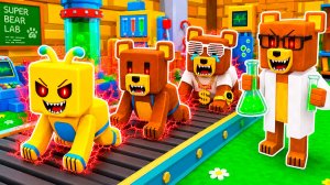 УЧЁНЫЙ СОЗДАЁТ ШИКУ БААРЕНА ЗЛЫХ МЕДВЕДЕЙ в СУПЕР МИШКА! Super Bear Adventure