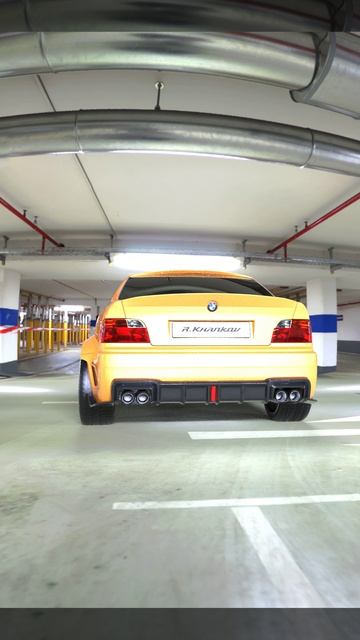 RK BMW-M3 Wolf R рыжая(рилс) #custom #tuning #design #project