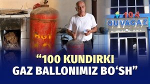 🍿 100 kundan beri propan yo‘q | Quva