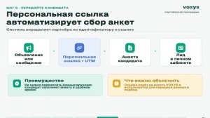 Как начать работу в партнерской программе VOXYS