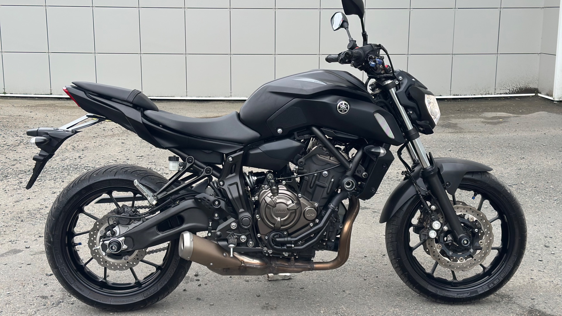 Обзор мотоцикла Yamaha MT-07A, 2018 год.