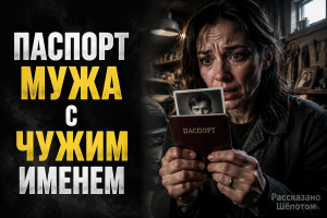 Паспорт в гараже раскрыл чужую жизнь мужа