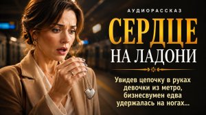 Увидев цепочку в руках девочки из метро, бизнесвумен похолодела… | АУДИО РАССКАЗ