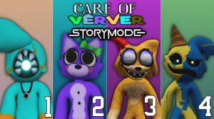 CARE OF VERVER STORYMODE — Главы (1,2,3,4) Полный игровой процесс!