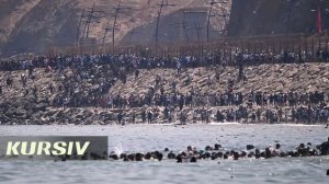 ‼️🇪🇸🇲🇦 Беспрецедентная катастрофа:уже до 100 тысяч мигрантов захватывают дома испанцев, 🤣