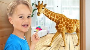 Учим названия диких животных и факты о них!