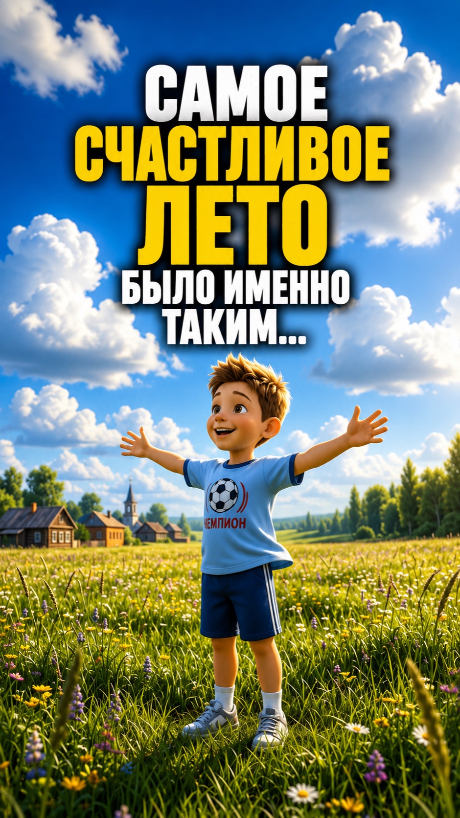 Самое счастливое лето ,было именно таким