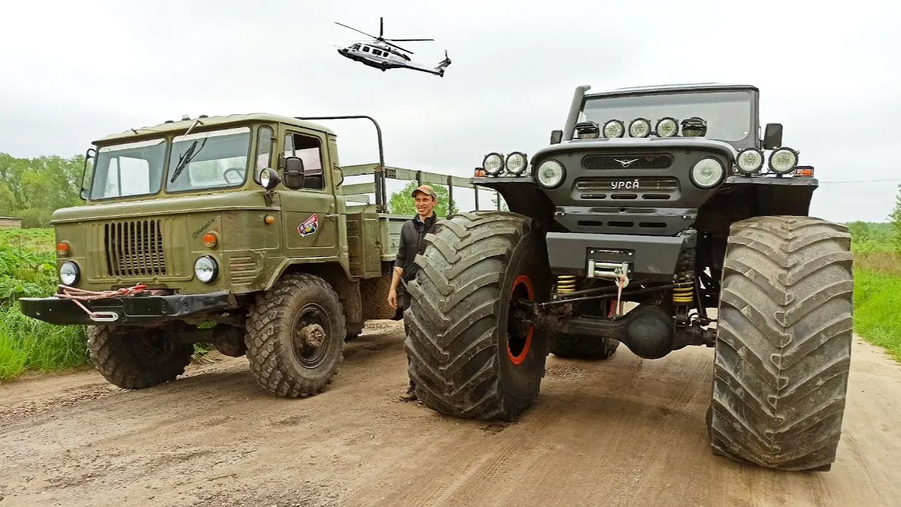 Игрушка или вездеход?! Военный ГАЗ 66 VS УАЗ БИГФУТ