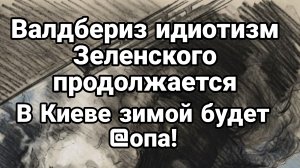 ВАЛДБЕРИЗ ИДИОТИЗМ ЗЕЛЕНСКОГО! В КИЕВЕ БУДЕТ @ПА