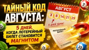 Тайный код богатства. Когда лотерейный билет становится магнитом.