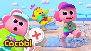 Никаких пробежек в бассейне!😱 Безопасность на воде + Еще больше веселых песен для детей | Cocobi