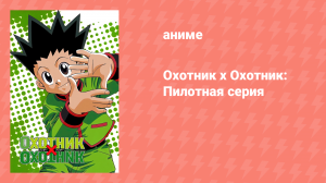Охотник х Охотник: Пилотная серия (аниме-сериал, 1998)