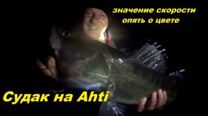 Судак на Ахти. Значение скорости. Опять о цвете.