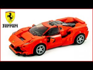 LEGO Speed Champions 76895 Ferrari F8 Tributo: сборка для коллекционеров